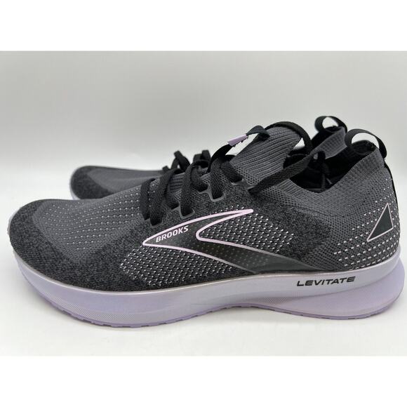 Brooks Women's Levitate Stealthfit 5 1203591B056 Black Running Shoes Size 11B📦 - Picture 2 of 12
